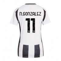 Stroje piłkarskie Juventus Nicolas Gonzalez #11 Koszulka Podstawowej dla damskie 2024-25 Krótki Rękaw